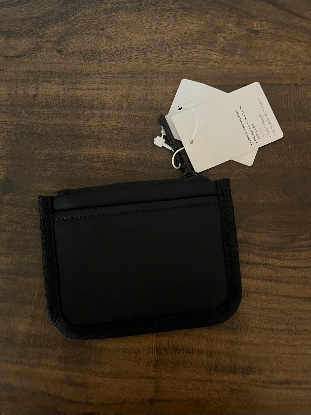 lululemon athletica Black True Identity Card Case